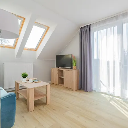 Apartament Mierzeja - Forest, Klimatyzacja, Przyjazne Zwierzętom, Bezpłatny Meleks *